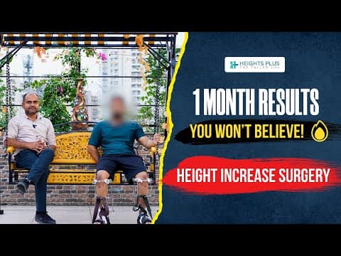 1 Month Results You Won’t Believe!  Limb Lengthening Surgery | Height increasing Surgery